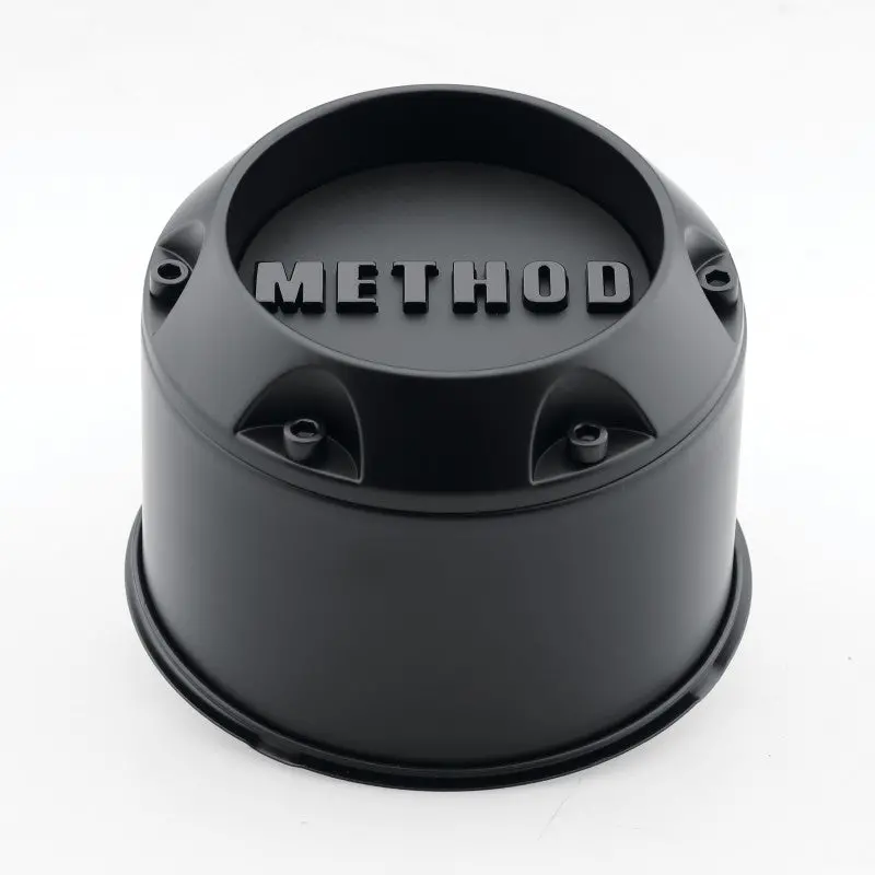 Method Cap 1717 – 150Mm Diameter, Black Push-Through Center Cap 1