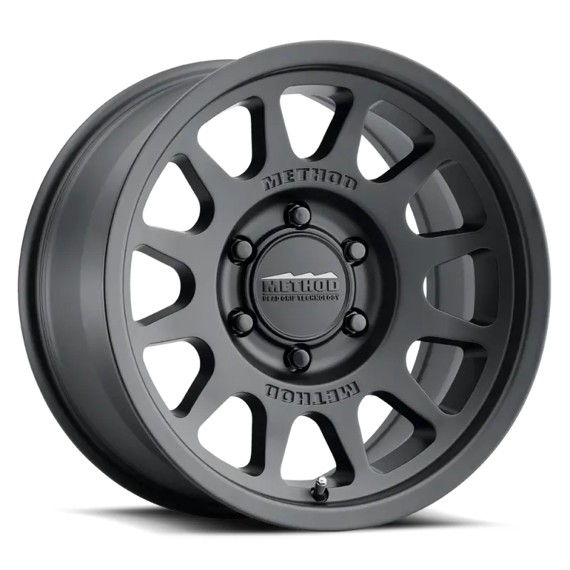 Method Mr703 Matte Black Off-Road Wheel — 17×8.5", 0Mm Offset, 6×5.5" Bolt Pattern, 106.25Mm Center Bore 1