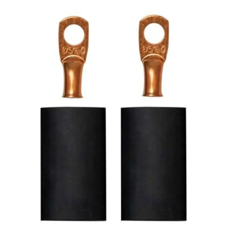 Moroso 5/16" Diameter Battery Cable Terminal Kit – 8-Gauge Crimp/Solder Style, 2-Pack 1