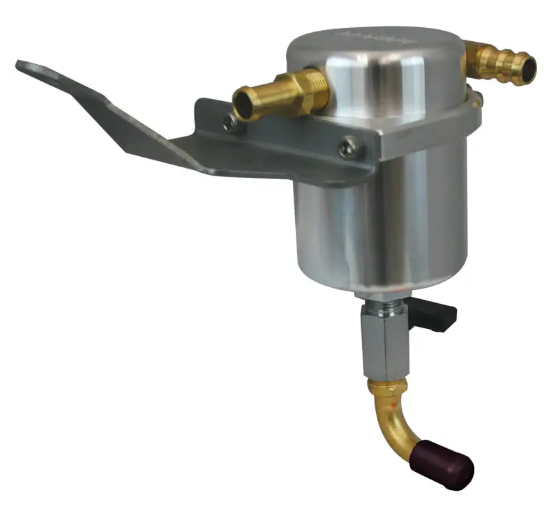 Moroso Air/Oil Separator Catch Can For 2007–2011 Jeep Jk 3.8L – Large Billet Aluminum Body 1