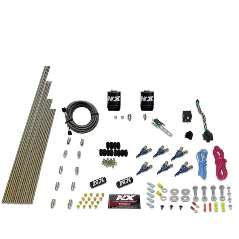 Nitrous Express Pro-Shk/Alc Nitrous System – 4-Solenoid Kit Supporting 250–650 Hp (Bottle Not Included) 1