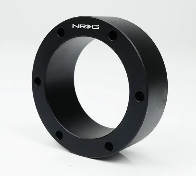 Nrg 1-Inch Non-Threaded Black Hub Spacer For Steering Wheel Adapters 1
