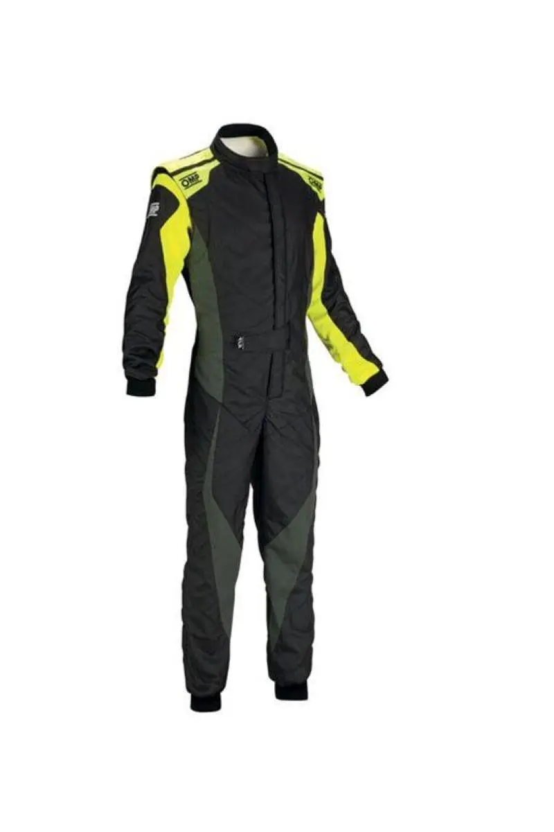 Omp Tecnica Hybrid Racing Overall – Size 64, Fluorescent Yellow 1