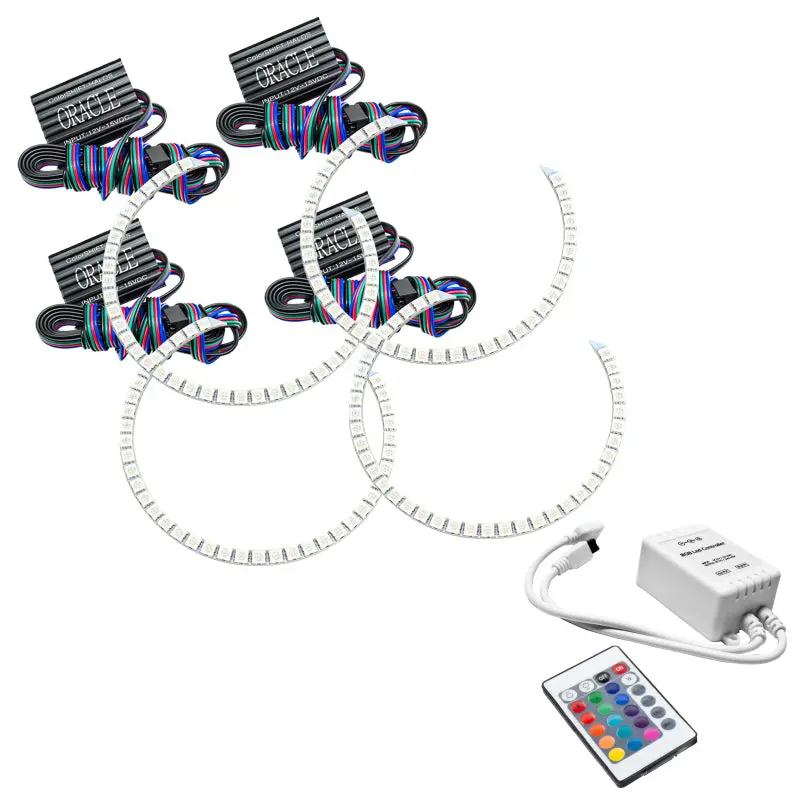 Oracle Colorshift Halo Lighting Kit For 2003–2007 Scion Tc – Includes Simple Controller And Warranty Coverage 1