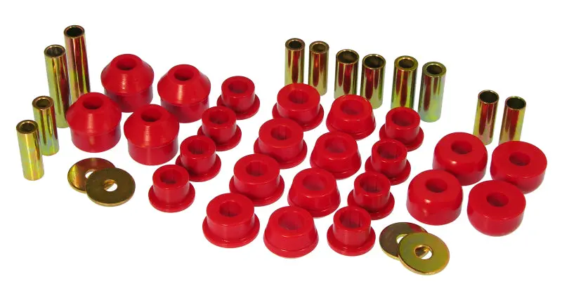Prothane Total Suspension Bushing Kit For 1991–1995 Toyota Mr2 – Red Polyurethane 1