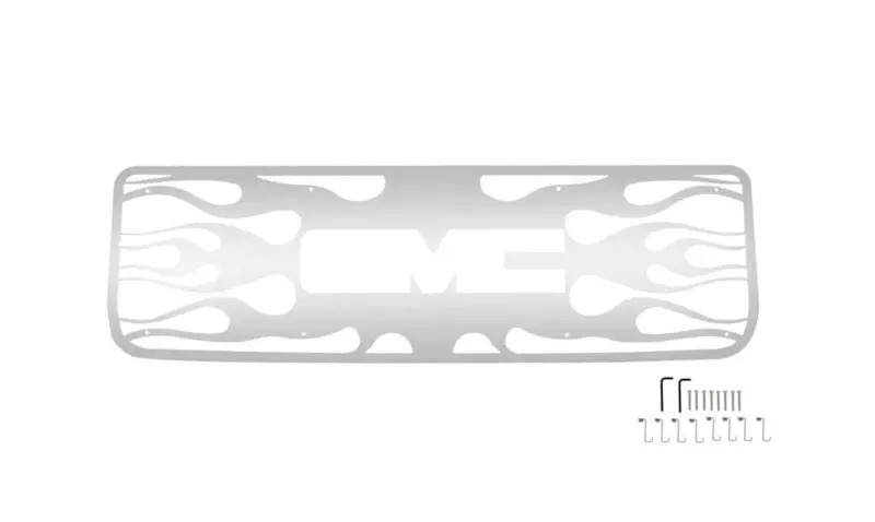 Putco Flaming Inferno Stainless Steel Grille With Logo Cutout For 1994–1998 Gmc Sierra (Excludes 3500) 1