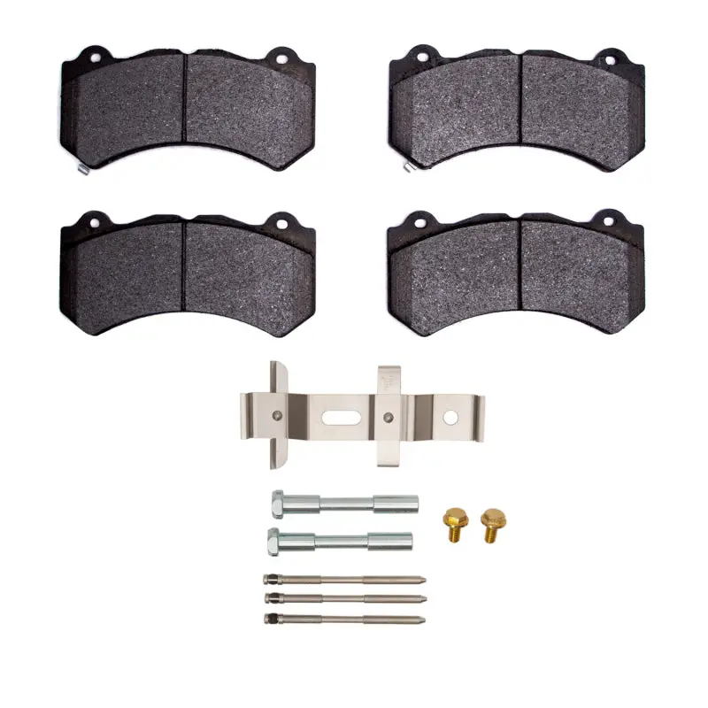 R1 Front Semi-Metallic Brake Pad & Hardware Kit For 2009–2022 Cadillac Cts 1