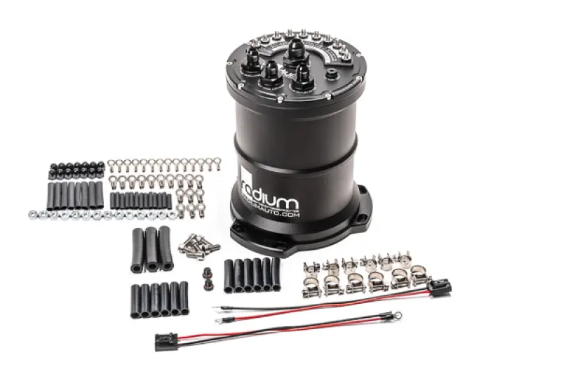 Radium Engineering Multi-Pump Fuel Surge Tank – Supports Walbro Gss342, Aem 50-1200 & Dw4 Pumps 1