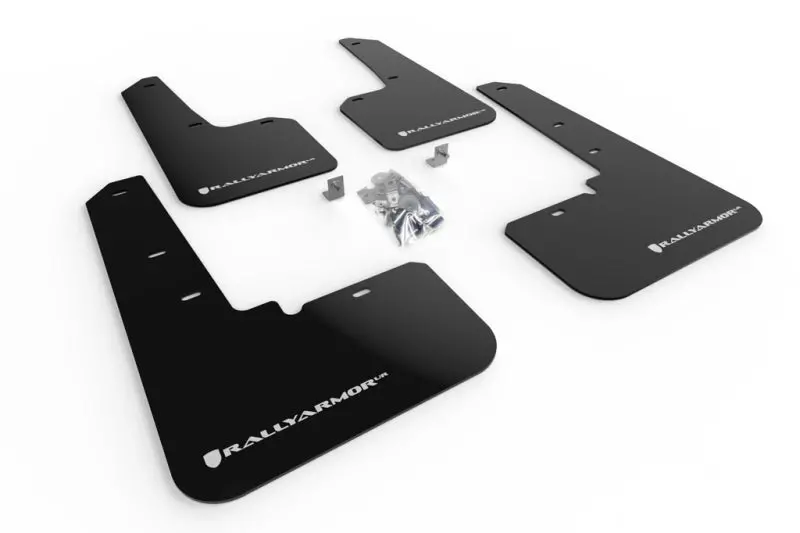 Rally Armor 20-22 Subaru Outback Black Ur Mud Flap W/ White Logo 1