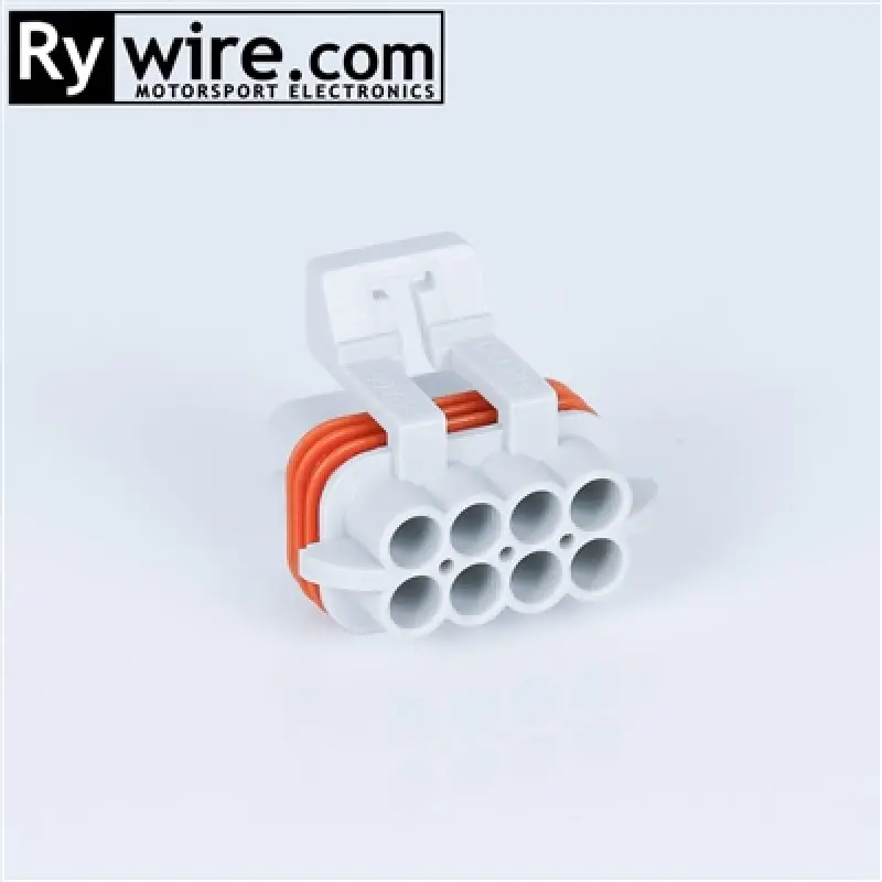 Rywire 8-Pin Modular Electrical Connector For Automotive Wiring 1