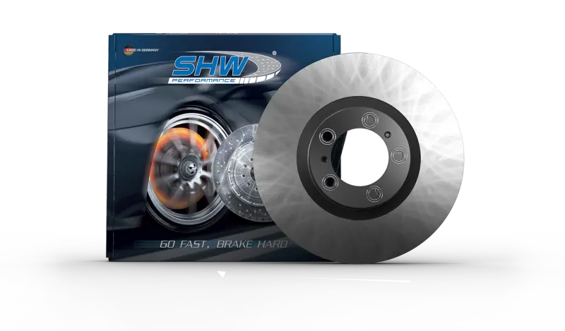 Shw Left Front Monobloc Brake Rotor For 1993–1995 Porsche 928 Gts 5.4L 1