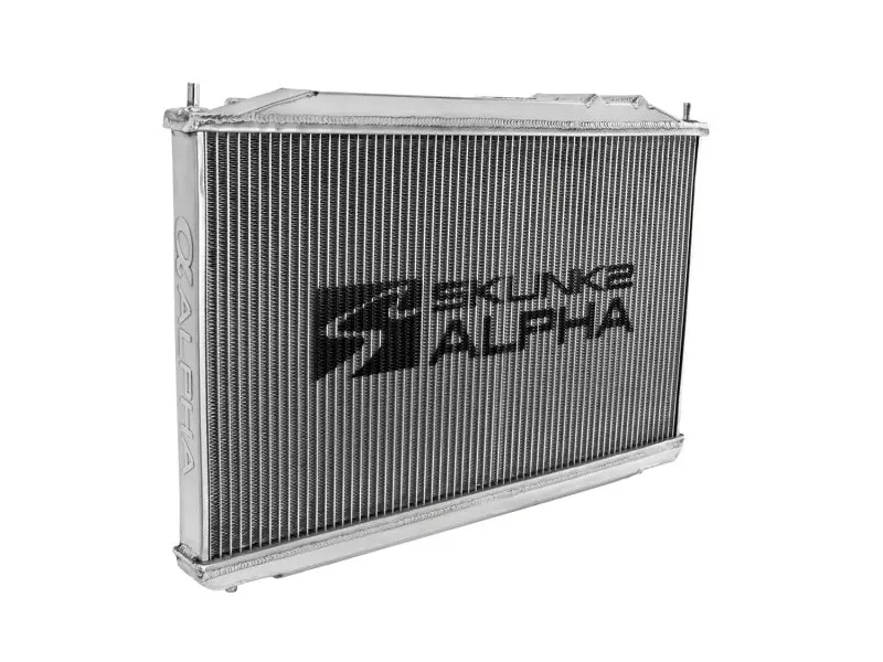 Skunk2 Alpha Series Dual-Core Aluminum Radiator For 2006–2011 Honda Civic Si 1