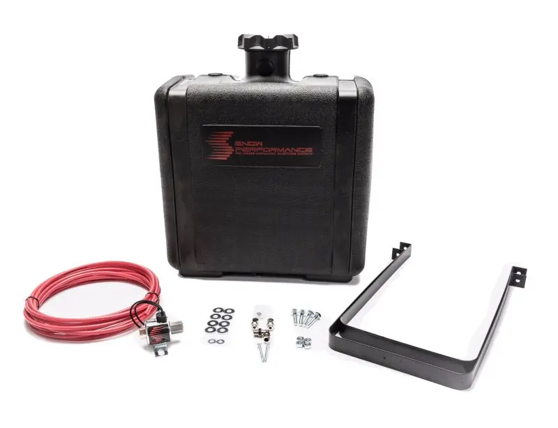 Snow Performance 7-Gallon Methanol/Water Reservoir Kit – Includes Brackets, Check Valve & Tubing 1