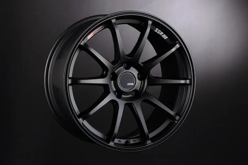 Ssr Gtv02 18X7.5 Inch Wheel – Flat Black Finish, 5X114.3 Bolt Pattern, 43Mm Offset 1