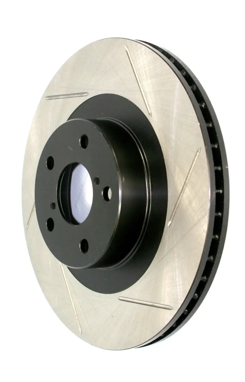 Stoptech Power Slot Slotted Front Left Rotor For 1989–1993 Mazda Mx-5 Miata (Na) 1