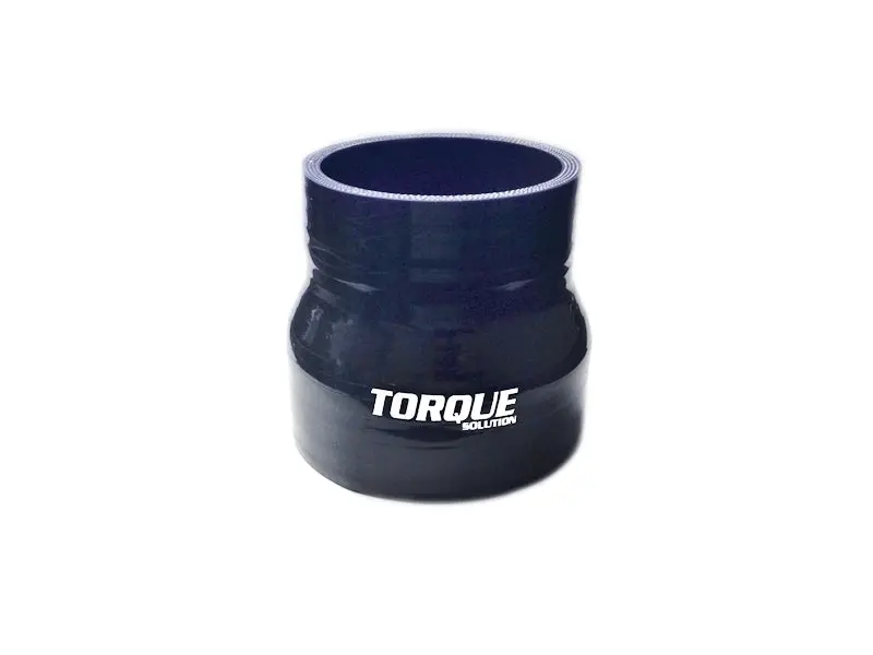 Torque Solution 3" To 3.5" Black Silicone Transition Coupler – Universal Fit 1
