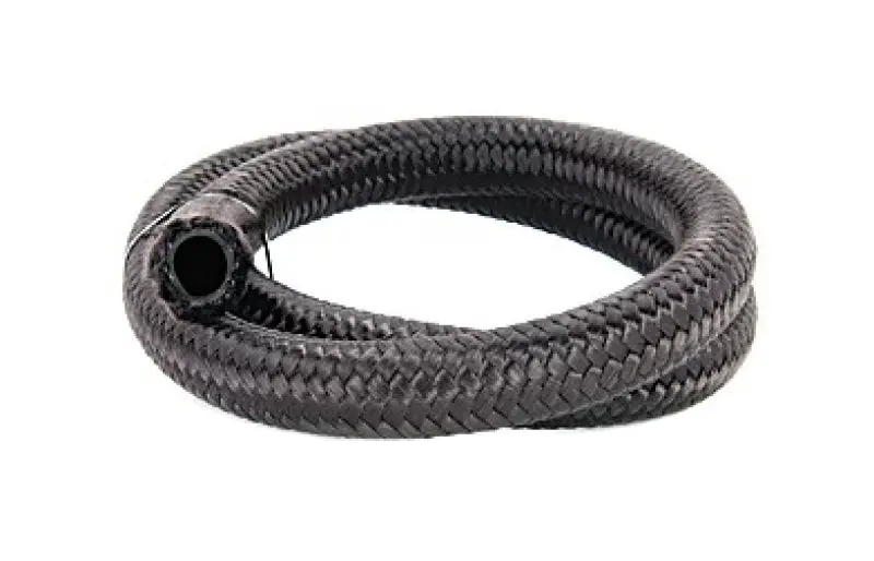Torque Solution Nylon Braided Rubber Hose -6An 10Ft (0.34In Id) 1