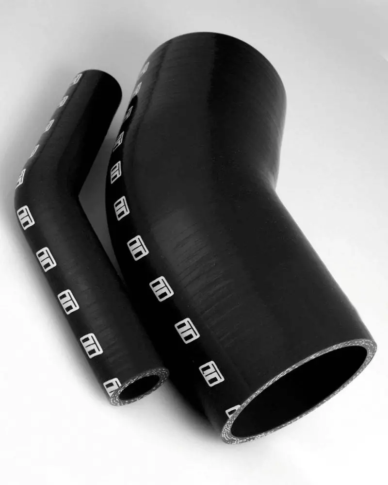 Turbosmart 45-Degree Black Silicone Turbo Elbow Hose – 3.5-Inch Diameter 1