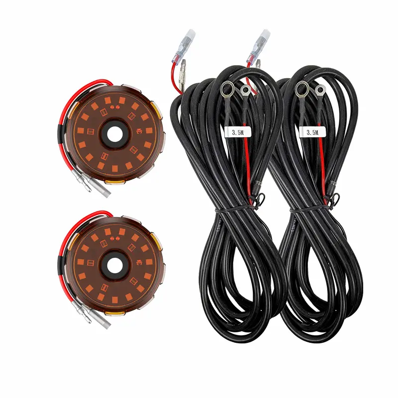 Two-Light Cyclone V2 Amber Led Light Kit – 3.5-Meter Length 1
