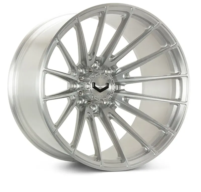 Vossen Vfx-01 20X10 Brushed Gloss Clear Wheel – 5X127, Et18 Offset, Super Deep Lip, 71.5Mm Bore 1