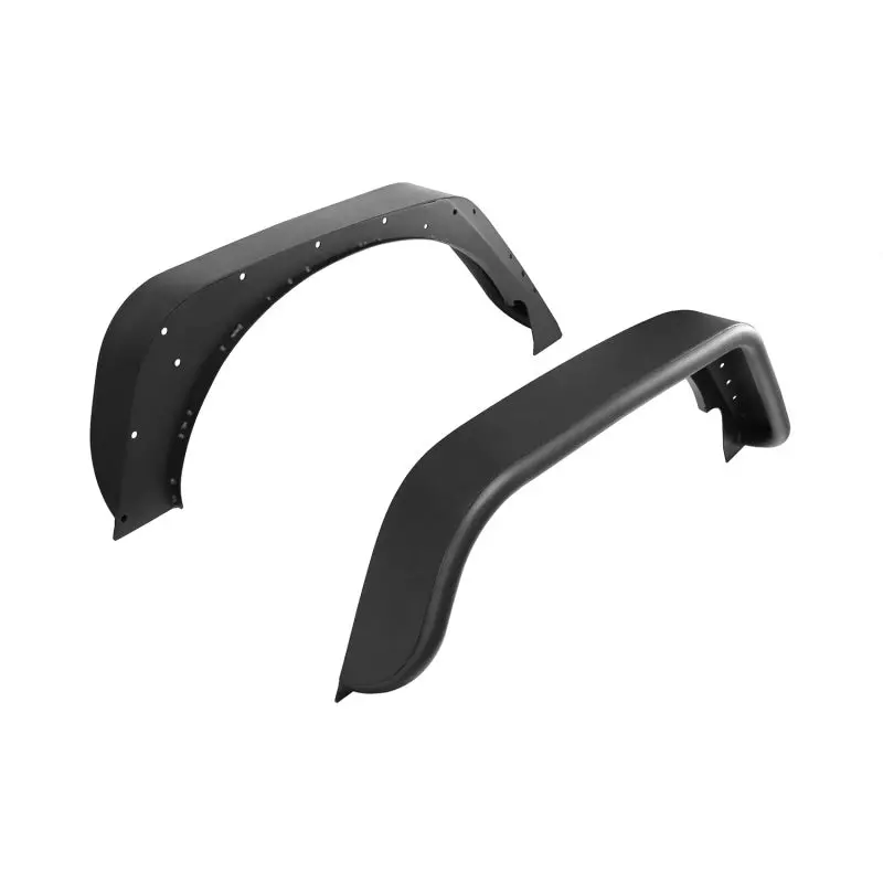 Westin/Snyper Textured Black Rear Tube Fenders For 2007–2017 Jeep Wrangler 1