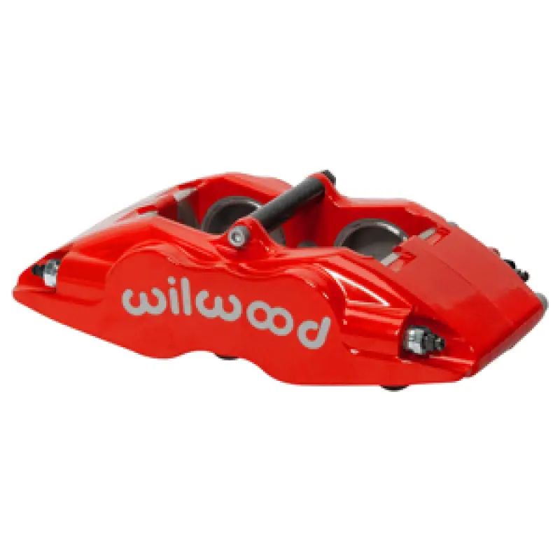 Wilwood Fsli4 Fixed Caliper – 1.75" Piston, .810" Rotor Mount, Red Anodized 1