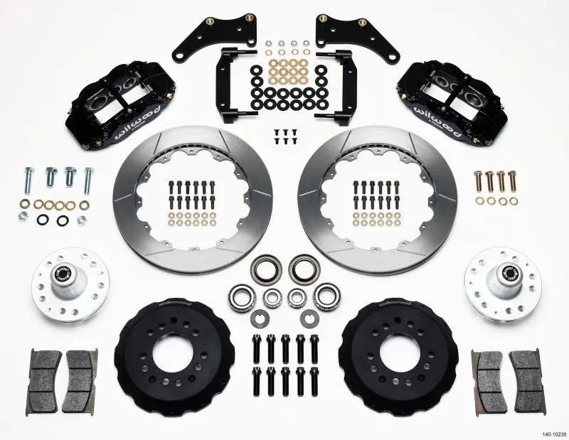Wilwood Superlite 6R Front Hub Kit – 12.88" Rotor, Gm 57–70 Drop Spindle Compatible 1